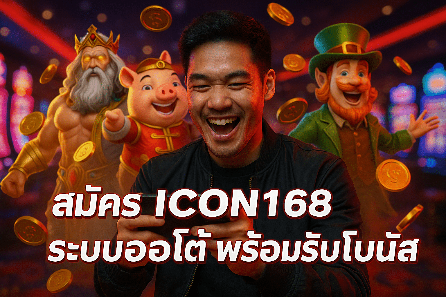 สมัคร ICON1688 ระบบออโต้ พร้อมรับโบนัส