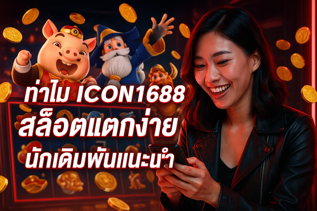 ทำไม ICON1688 สล็อตแตกง่าย นักเดิมพันแนะนำ