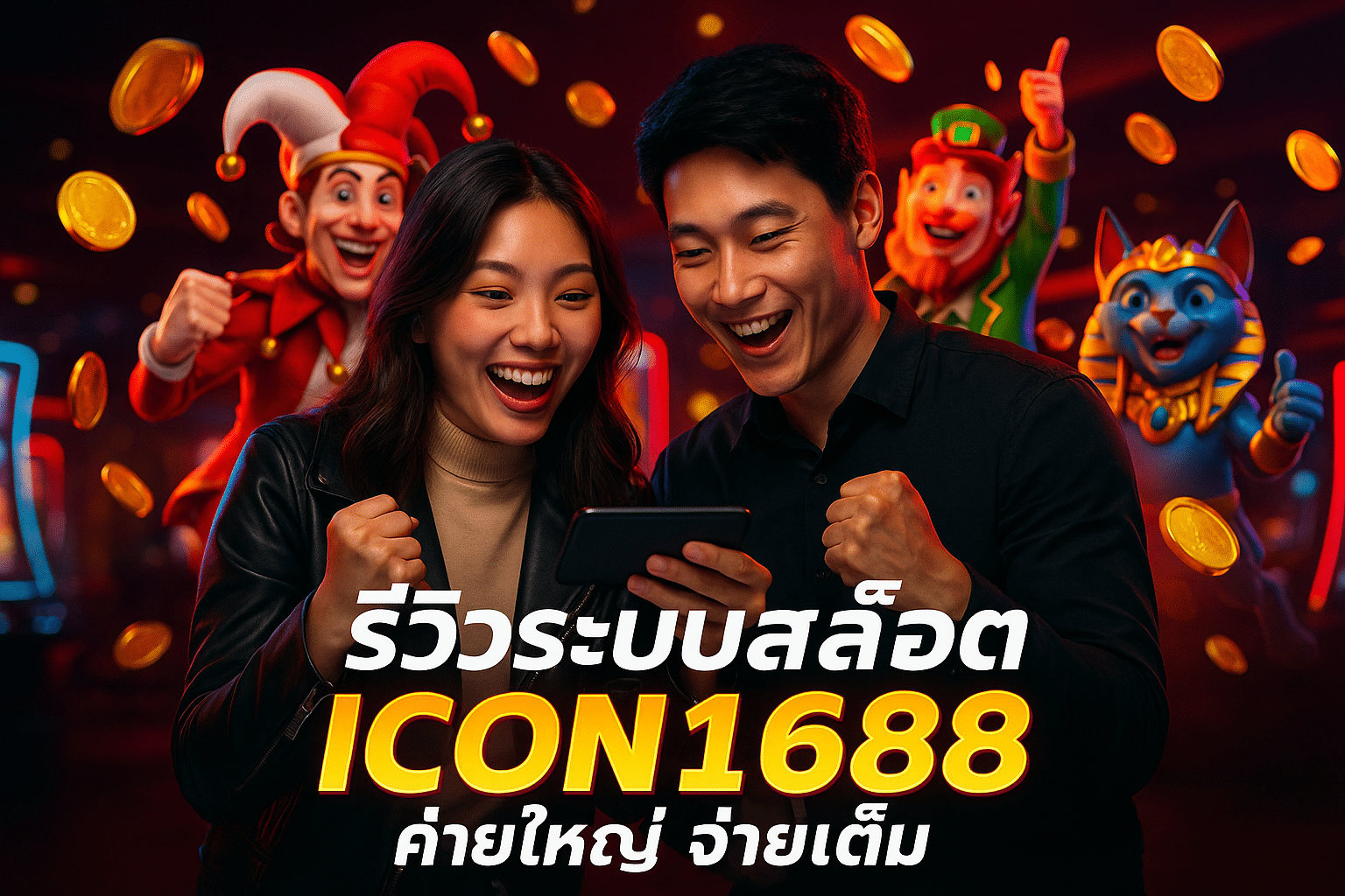 รีวิวระบบสล็อต ICON1688 ค่ายใหญ่ จ่ายเต็ม